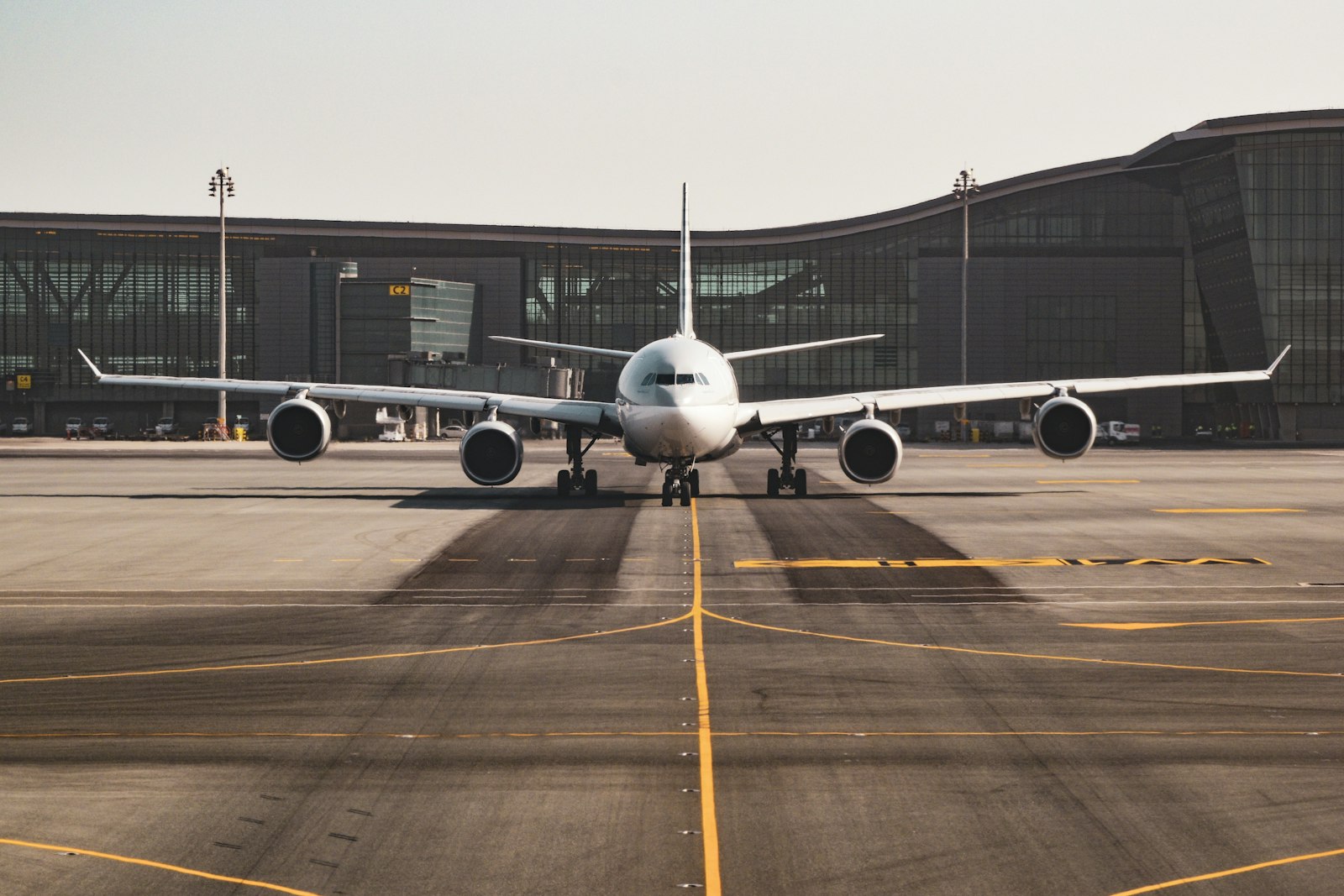 Airport arrivals meet